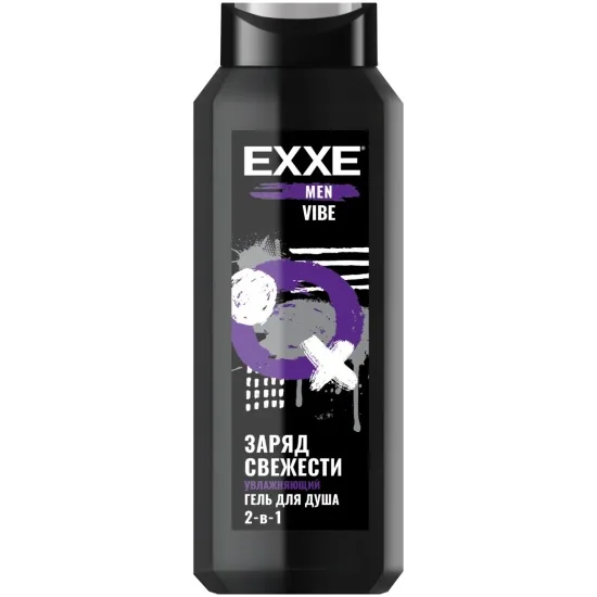 EXXE MEN гель для душа мужской.2в1 Vibe 400мл