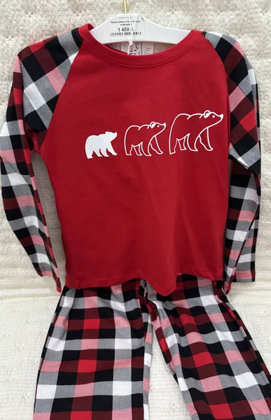 Milana Kids Пижама Milana Kids с белыми медведями