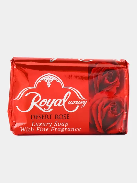 Royal Крем мыло ROYAL 120г /DESERT ROSE красный