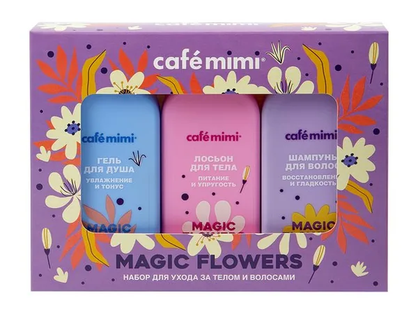 Cafe Mimi П/Н Cafe mimi Magic Flower шамп.+гель+лосьон
