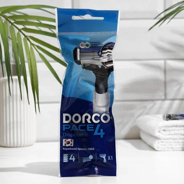 Dorco Бритва муж. в упак.1шт.DORCO PACE 4