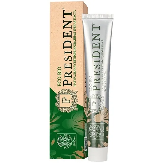 President Зубная паста President Eco Bio 75гр