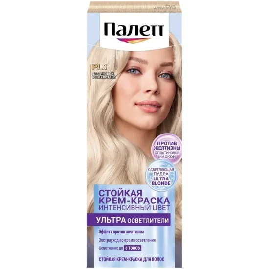 Palette Палетт Краска для волос PL0 Платиновый осветлитель