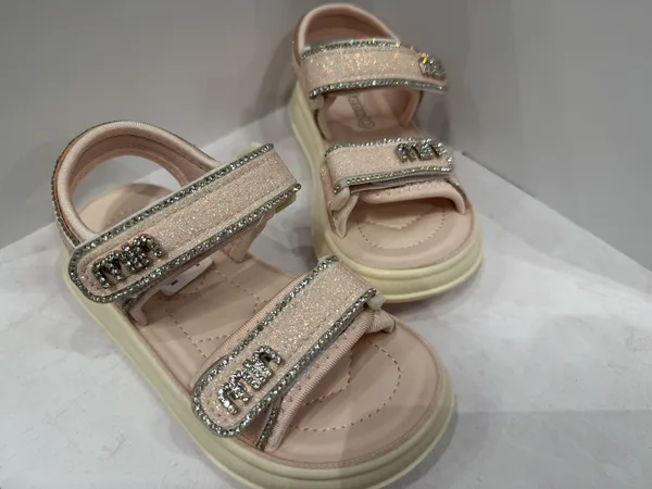 Miu Miu Обувь открытая розовая для девочки Miu/А02