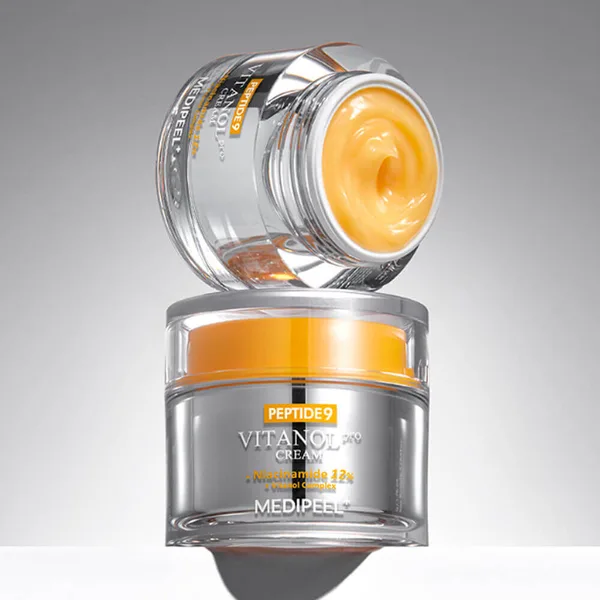 Medipeel Vitanol cream Peptide 9 крем/насыщает кожу влагой,выравнивает тон,придает сияние