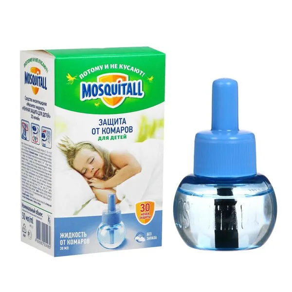 Mosquitall Жидкость от комаров детская 30мл.