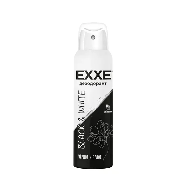 EXXE Дезодорант антиперспирант Черное-белое150мл.