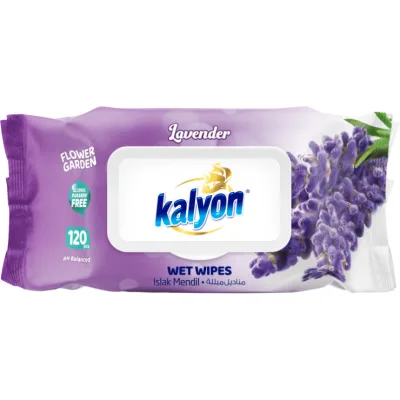 Kalyon Влажные салфетки Kalyon Lavender 100шт.