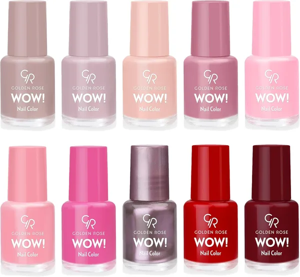 Golden Rose Лак для ногтей Golden Rose WOW 6мл