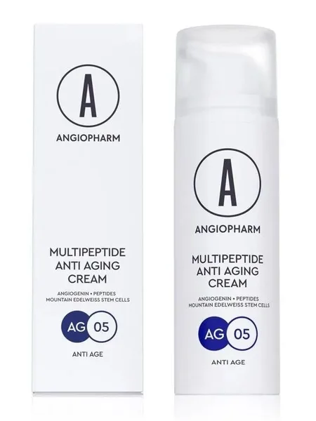 Angiopharm Мультипептидн.омолоажив.крем 05 50гр.