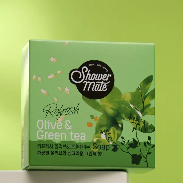 Shower Mate Мыло Оливки и зеленый чай
