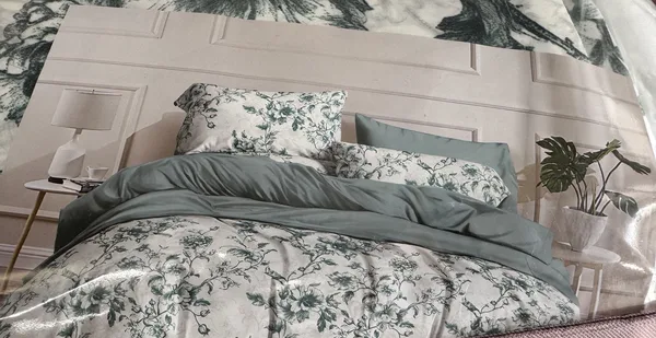 Комплект постельного белья с одеялом/Love Home семейный