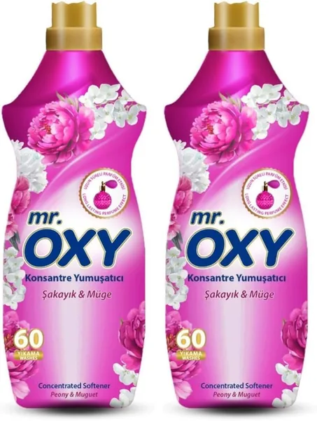 Mr.OXY Парфюмированный кондиционер для белья 1,440 л. Цветок пиона