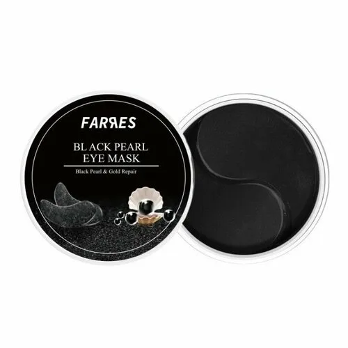 Farres Патчи для глаз с пудрой черного жемчуга
