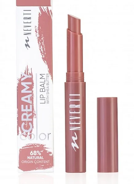 Neverti Creamy Color кремовый бальзам для губ №005