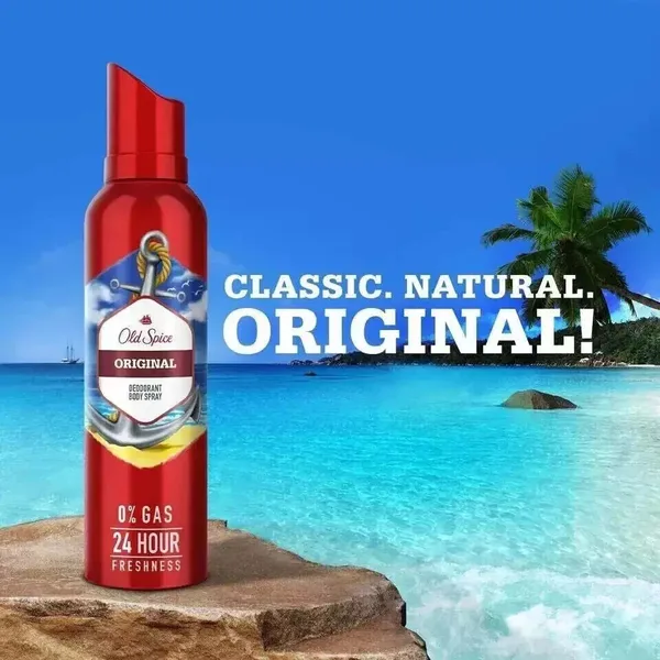 Old Spice Original дезодорант-антиперспирант 140мл.