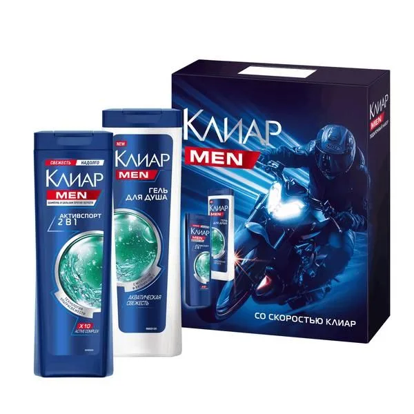 П/Н Клиар мен шампунь+гель для душа