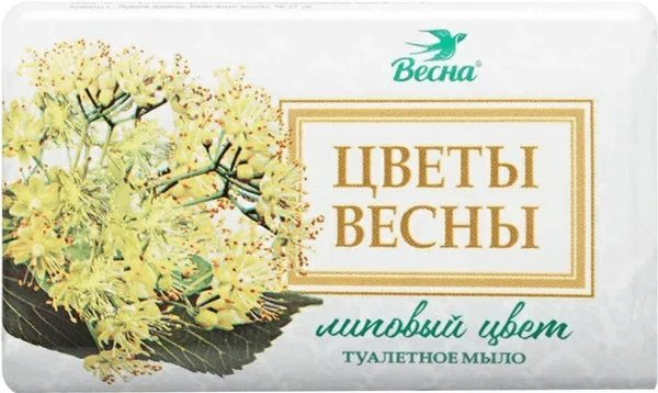 Туалетное мыло Цветы весны Липовый цвет 90гр.
