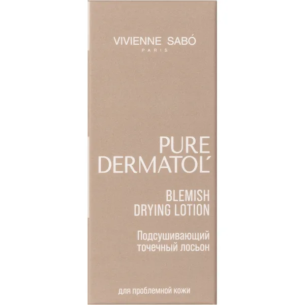 Vivienne Sabo Подсушивающий точечный лосьон Pure Dermatol