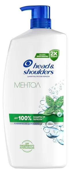 Head & Shoulders Ментол с охлаждающим эффектом 1000мл.