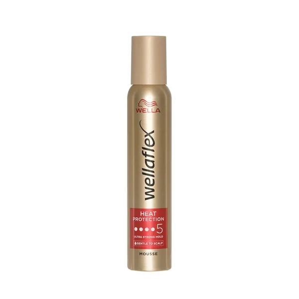 Wellaflex Мусс для волос Heat protection 200мл.