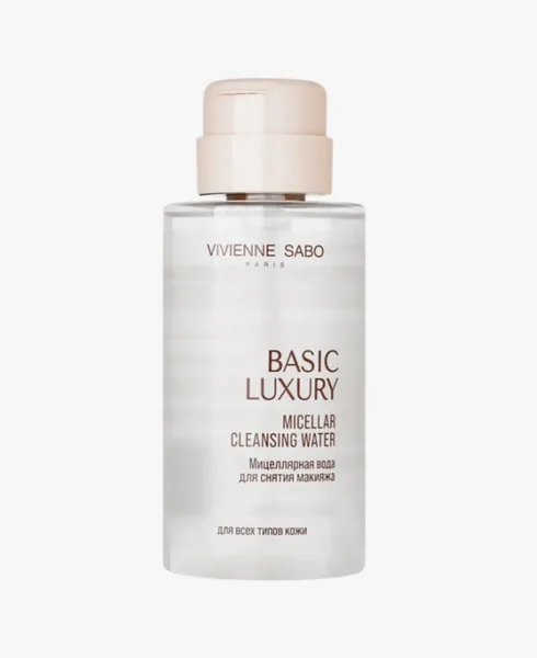 Vivienne Sabo Basic luxury мицеллярная вода для снятия макияжа 440мл.