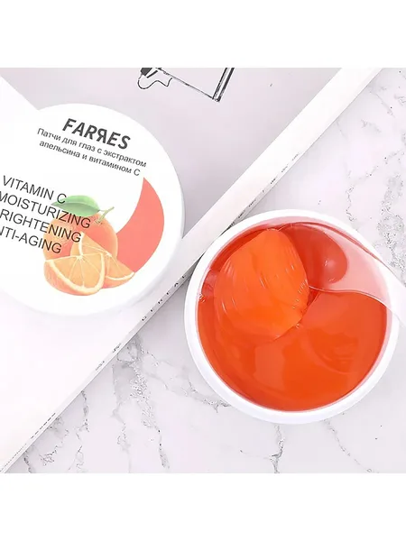 Farres Патчи для глаз с экстрактом апельсина и витамина С