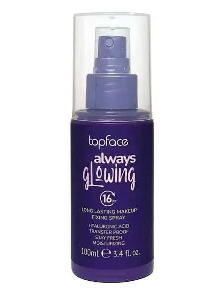Top Face Фиксатор макияжа Top face Always glowing 100мл.