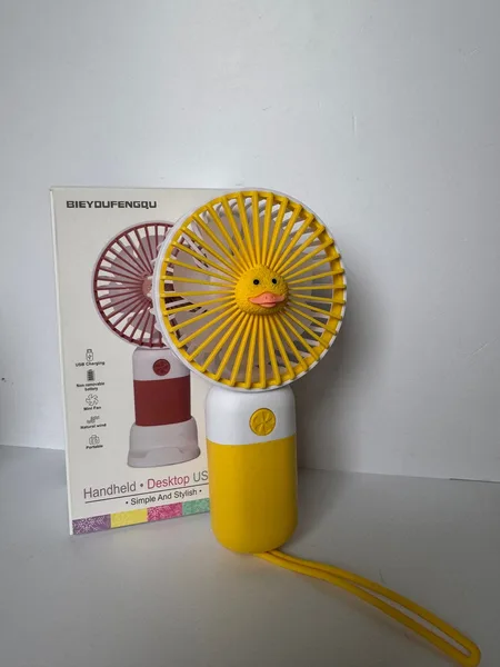 Мини-вентилятор настольный для лица со зверятами